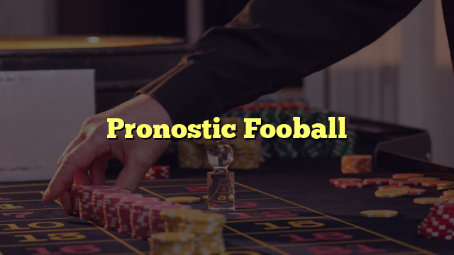 Pronostic Fooball