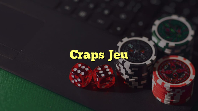 Craps Jeu