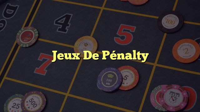 Jeux De Pénalty