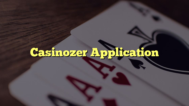 Casinozer Application